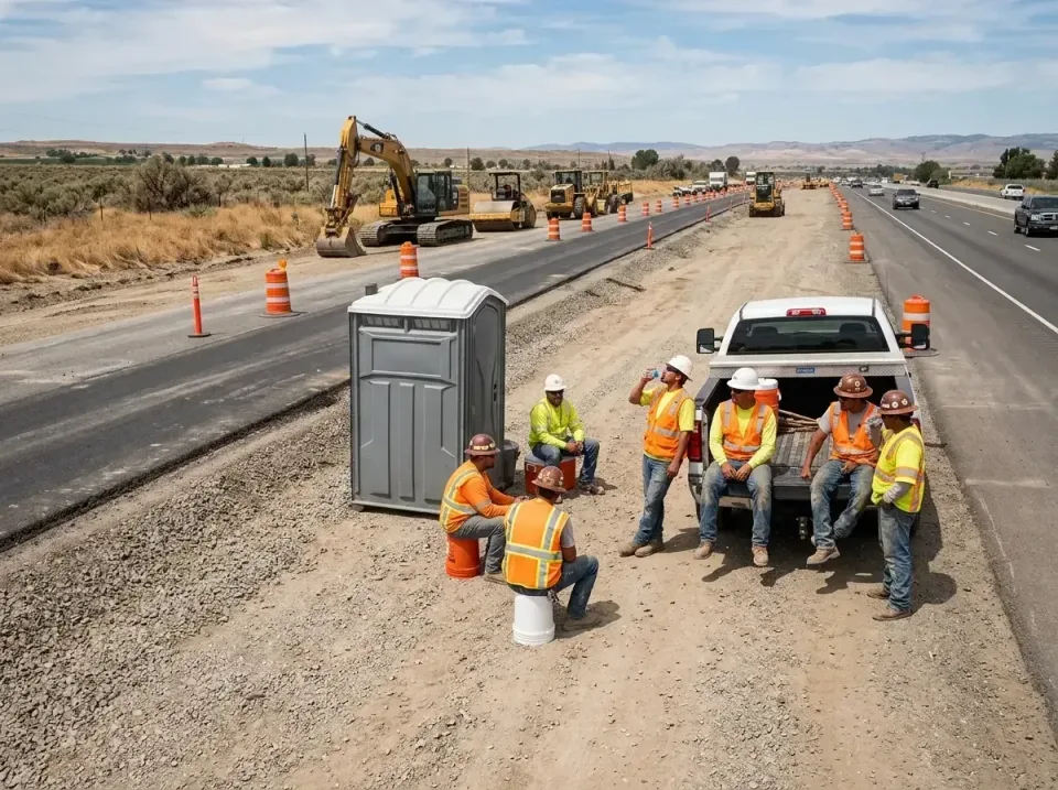 highway-road-construction-crew-007 — frequently asked questions, Porta Potty and Restroom Rentals in Spartanburg, SC